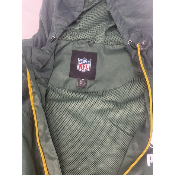 Green Bay Packers Full Zip Jacket NFL FOOTBALL Team Apparel Men’s Large GIII - Picture 7 of 12